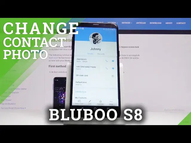 Video thumbnail for How to Add Photo to Contact in BLUBOO S8 - Personalize Contact Profile