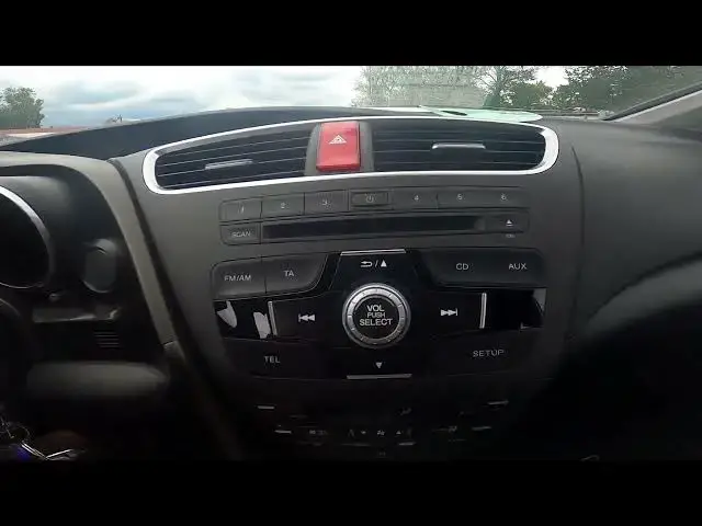 'Video thumbnail for How to Enable or Disable RDS Function in Honda Civic IX ( 2012 - 2017 )'