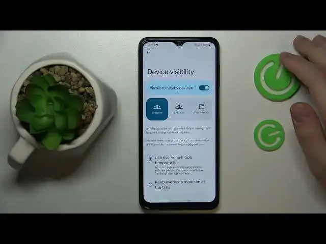 Video thumbnail for How to Set Up Nearby Share on SAMSUNG Galaxy A04s - Use Nearby Share