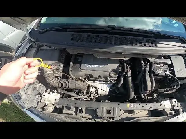 'Video thumbnail for Where is Engine Oil Level Dipstick in Opel Zafira C ( 2011 – 2019 ) | Measure Engine Oil Level'