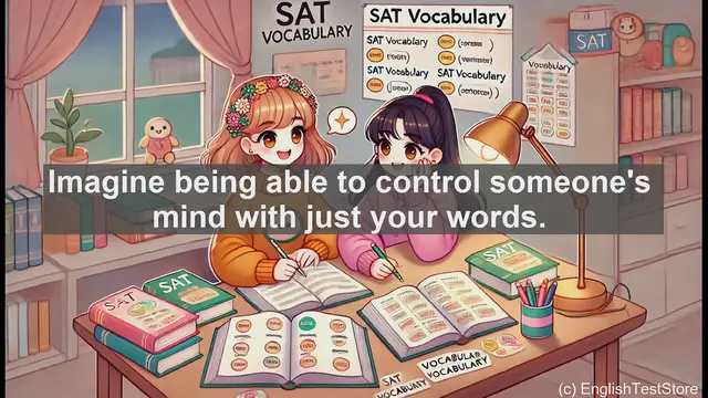 Video thumbnail for 5000 Must Know SAT Vocabulary - Hypnotism: SAT Vocabulary Word Explained