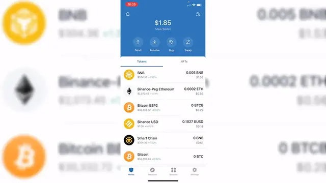 Video thumbnail for  How to Swap USDT to BNB in Trust Wallet (Step by Step)