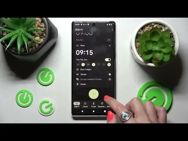 'Video thumbnail for How to Set Up Alarm Clock in Android 13 – Add Alarm'