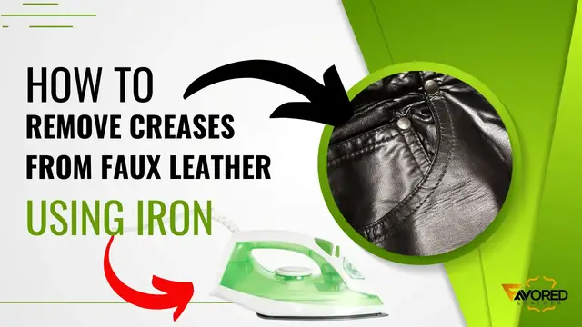 Video thumbnail for How To Remove Creases Out Of Faux Leather Using An Iron