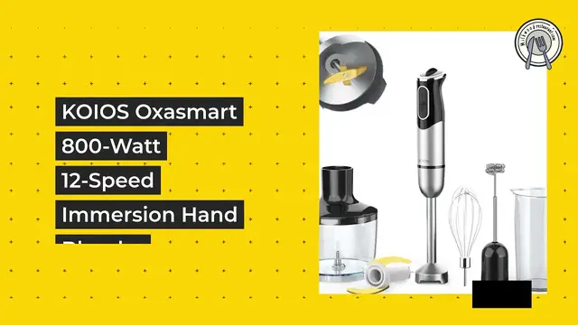 Video thumbnail for The Best Immersion Blenders to Create Your Smooth Sauces! (2021)