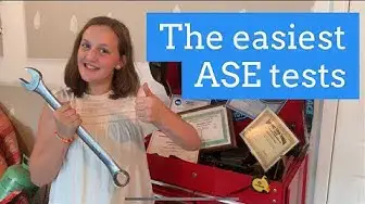 'Video thumbnail for The Easiest ASE Tests To Pass'