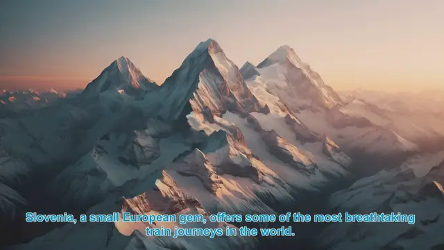 Video thumbnail for Discover Slovenia's Top 10 Train Journeys