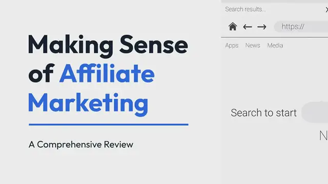 Video thumbnail for Making Sense of Affiliate Marketing