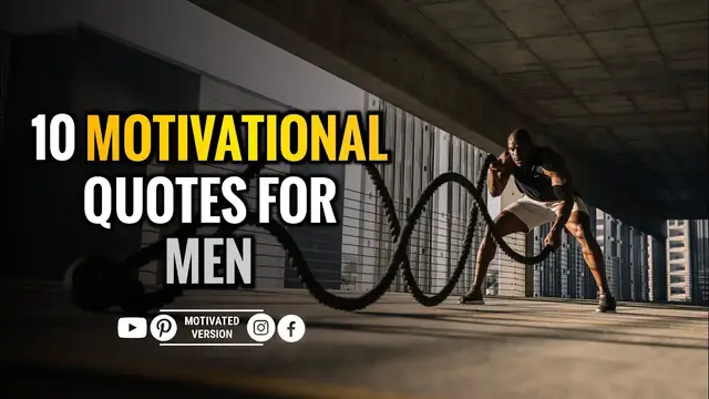 'Video thumbnail for 10 Motivational Quotes for Men'