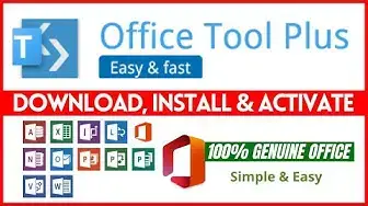 Video thumbnail for Easy and Fast Way to Deploy Microsoft Office Using Third Party Tool - Office Tool Plus (Updated)