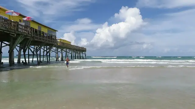 Video thumbnail for Crabby Joes Pier Daytona Beach Shores