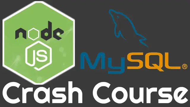 Video thumbnail for Node.js MySQL Crash Course | Node.js MySQL CRUD App