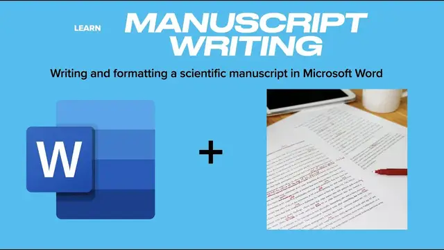 Video thumbnail for Writing and formatting a scientific manuscript in Microsoft Word