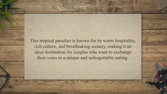 Video thumbnail for Unveiling the Charm of San Pedro Belize: A Guide to Your Dream Wedding Destination