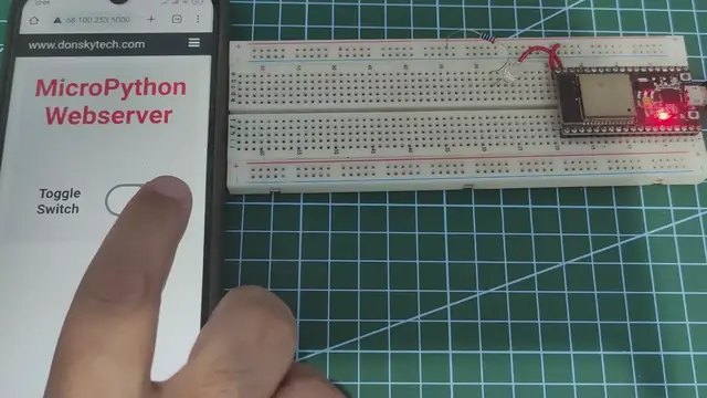 Video thumbnail for How to create a MicroPython Web Server the easy way!