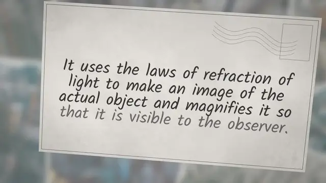 Video thumbnail for How Does A Refracting Telescope Work?