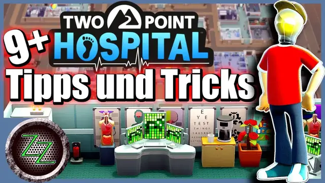 Video thumbnail for Two Point Hospital Tipps Und Tricks (Deutsch/German) Mono Biester, Warteschlange, Geister & mehr