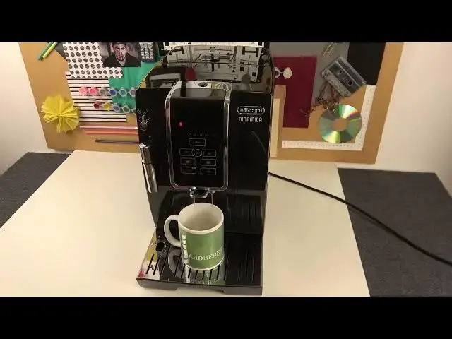 Video thumbnail for How to Use Hot Water Nozzle on  DELONGHI Dinamica Ecam 350.55 Coffee Maker - Hot Water Stream
