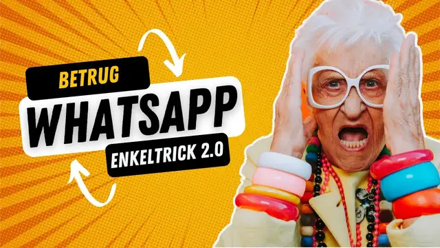 'Video thumbnail for Whatsapp Betrugsmasche ersetzt den bekannten Enkeltrick | CRIME REPORT [DE]'