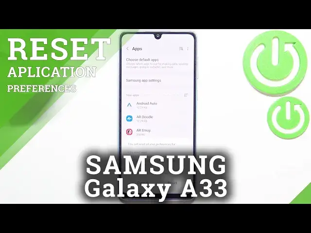 'Video thumbnail for How to Reset App Preferences in SAMSUNG Galaxy A33 – Restore Default Preferences'