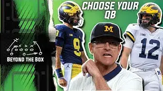 Video thumbnail for Beyond the Box: Michigan Football must choose _____ as their QB