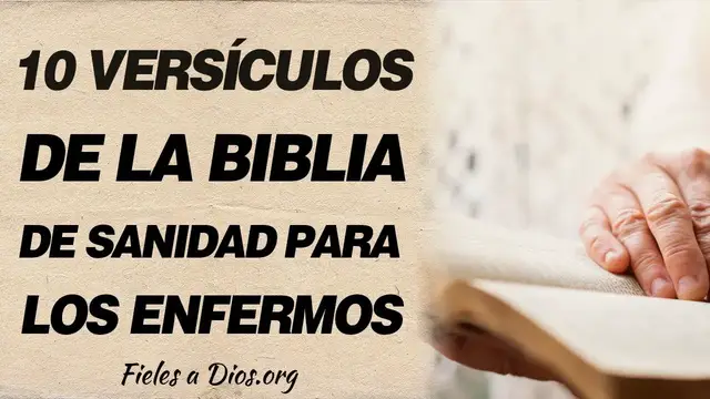 Video thumbnail for 🙏 10 Versículos de la biblia de sanidad para los enfermos ¡Cúralos! 🙏