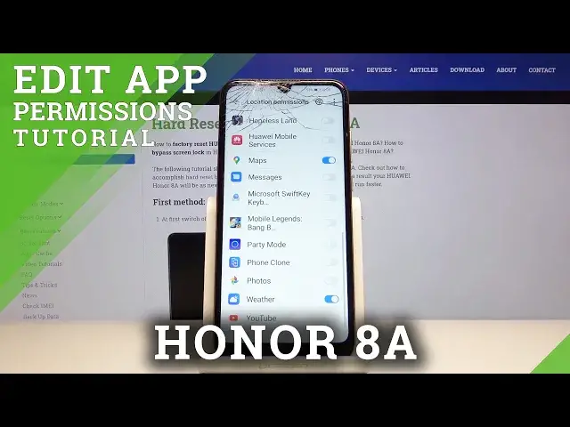 'Video thumbnail for How to Enter Apps Permission in HONOR 8A – Manage Apps Permission'