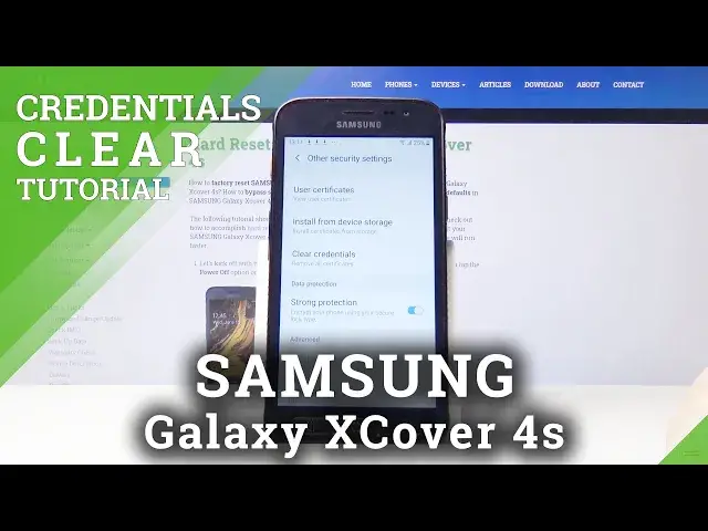 'Video thumbnail for How to Clear Credentials in SAMSUNG Galaxy Xcover 4s – Delete Licenses & Certificates'