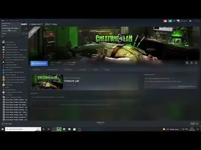 Video thumbnail for Steam 2022 - How To Check For Client Updates