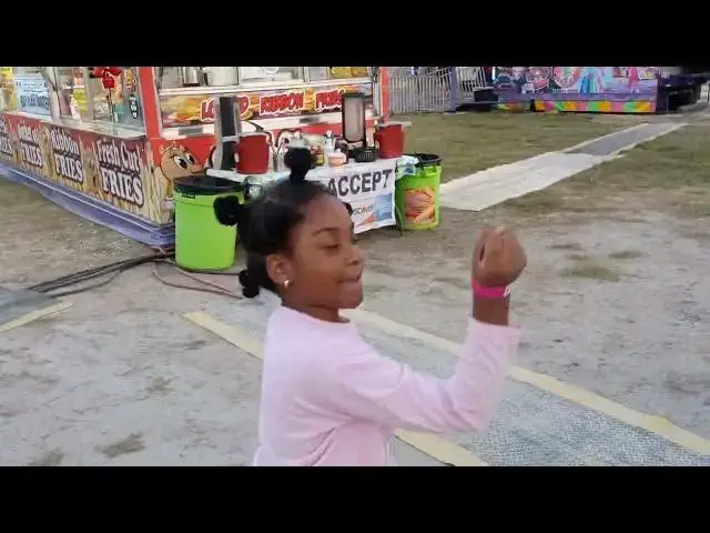 Video thumbnail for Rontryelle just arrived at New Caney,Texas Carnival.