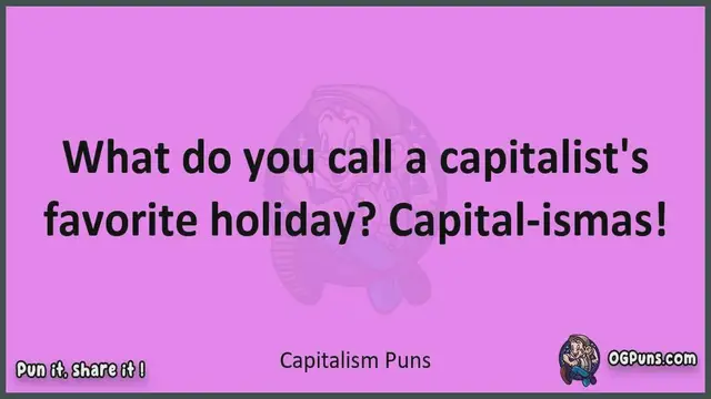 Video thumbnail for Capitalism - Jokes, Puns, Wordplays, and Laughter