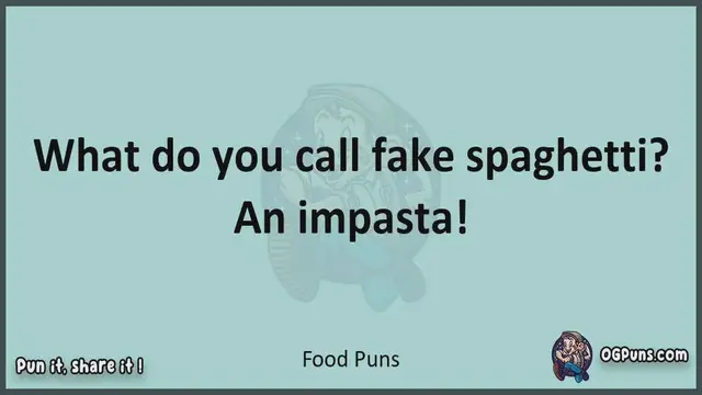 Video thumbnail for Food - Jokes, Puns, Wordplays, and Laughter