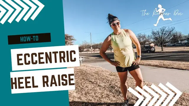 Video thumbnail for Eccentric Heel Raise For Runner Strength