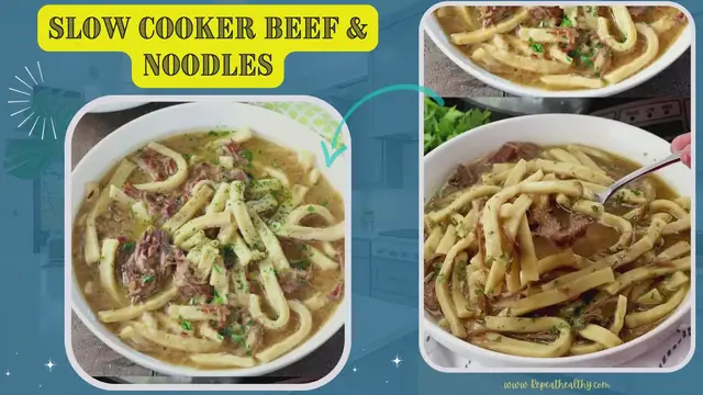 Video thumbnail for Slow Cooker Beef & Noodles