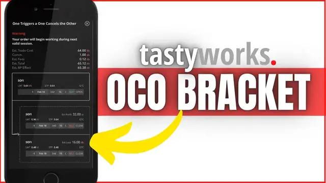 Video thumbnail for How to Create OCO Bracket Order on Tastyworks Mobile App