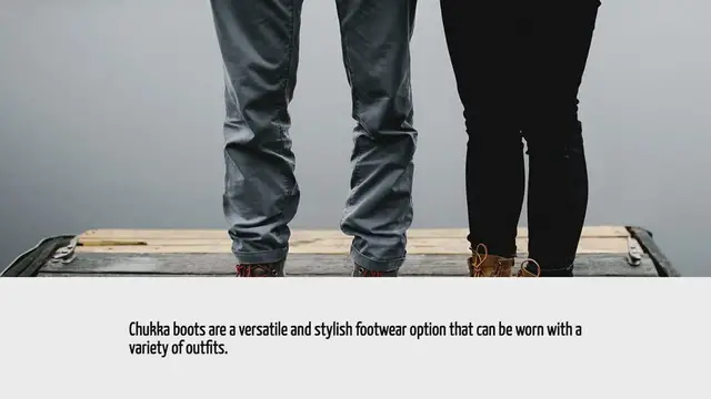 Video thumbnail for How To Wear Chukka Boots