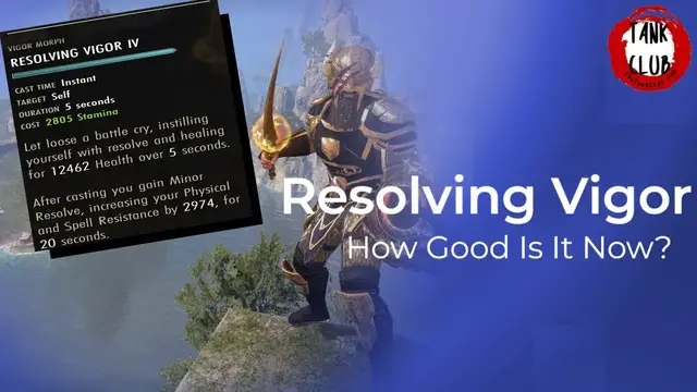 'Video thumbnail for Resolving Vigor How Good Is It? | Elder Scrolls Online | Lost Depths'