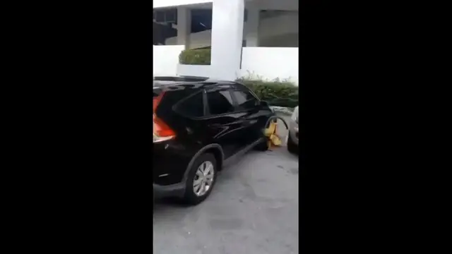'Video thumbnail for Esse aí não gostou que travaram a roda do carro dele'