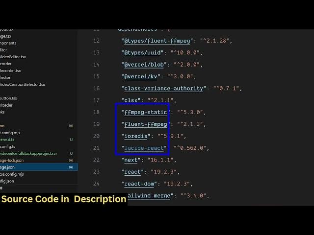 Video thumbnail for Build a Next.js Full Stack Video Editor & Screen Recorder App in Browser Using Fluent-FFMPEG in TS