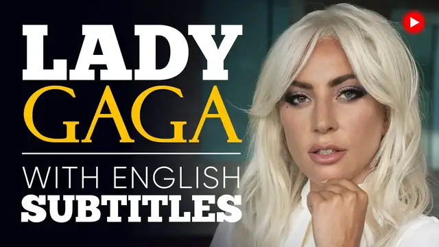 Video thumbnail for ENGLISH SPEECH | LADY GAGA: Mental Health & Self-Care (English Subtitles)