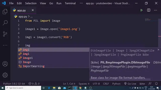 Video thumbnail for Python Pillow Library to Convert Images to PDF Document Full Project For Beginners