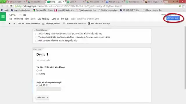 Video thumbnail for Làm bảng khảo sát trục tuyến bằng cách sử dụng form trên Google Drive