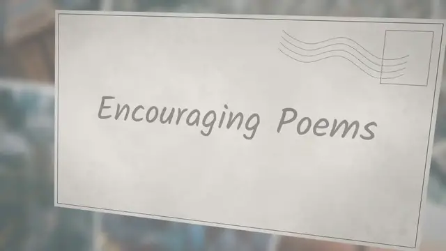 Video thumbnail for Inspirational Poems Page 4
