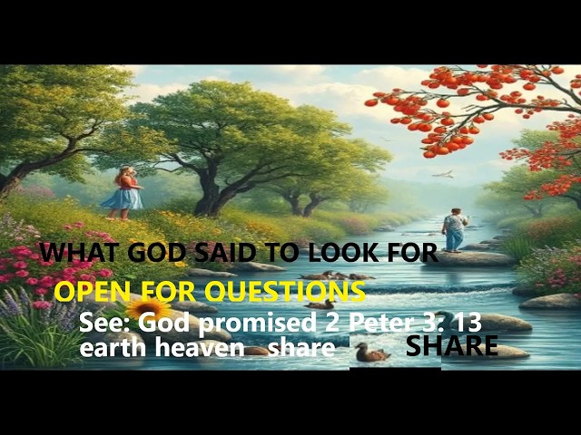 Video thumbnail for Heaven  padlock up: 2 Peter 3; 13.LOOK for new heaven and a new earth in which righteousness dwells.