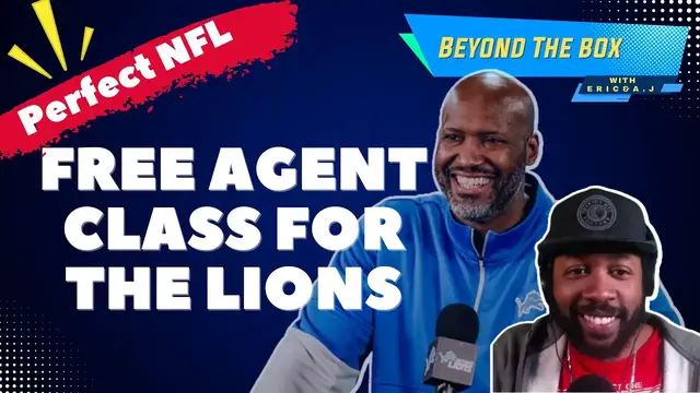 Video thumbnail for The Perfect NFL Free agent class for the Detroit Lions