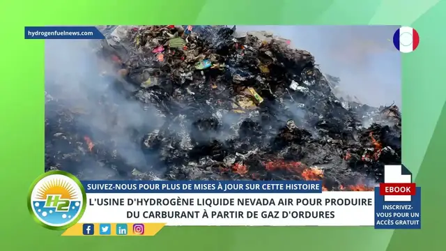 Video thumbnail for [French] Nevada Air Liquide hydrogen plant to produce fuel from garbage gas