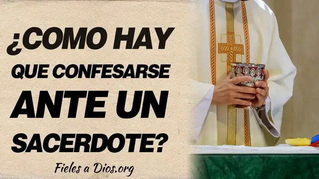Video thumbnail for 🙏 ¿Cómo hay que confesarse ante un sacerdote católico? 🙏