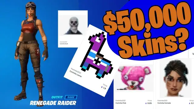 Video thumbnail for Will Fortnite Allow Selling Skins as NFT's? [Metaverse Explained Fortnite Style]