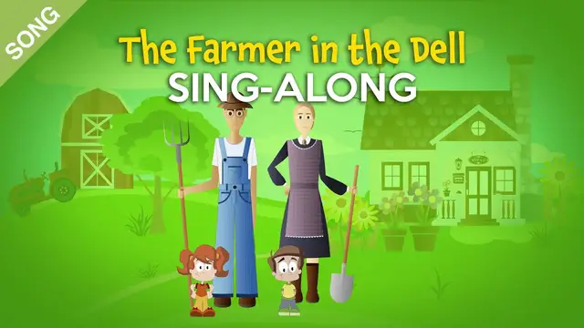 Video thumbnail for The Farmer in the Dell | Nursery Rhymes | Children Songs  [Sing-Along with Lyrics]