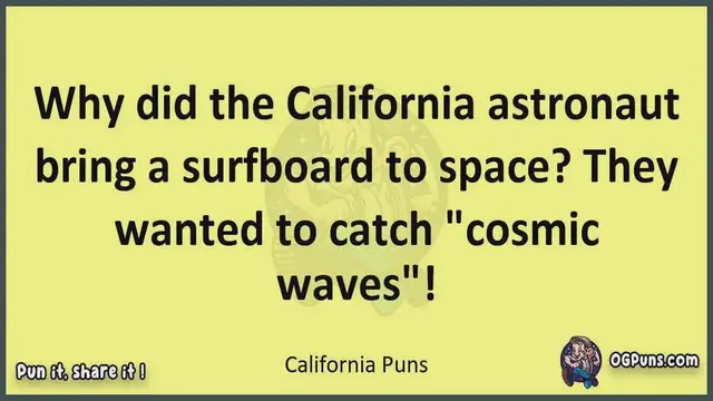 Video thumbnail for California - Jokes, Puns, Wordplays, and Laughter